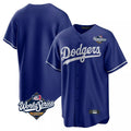 Elroe LA.Dodgers Blank Player Royal Game Home World Series Stitched Jerseys