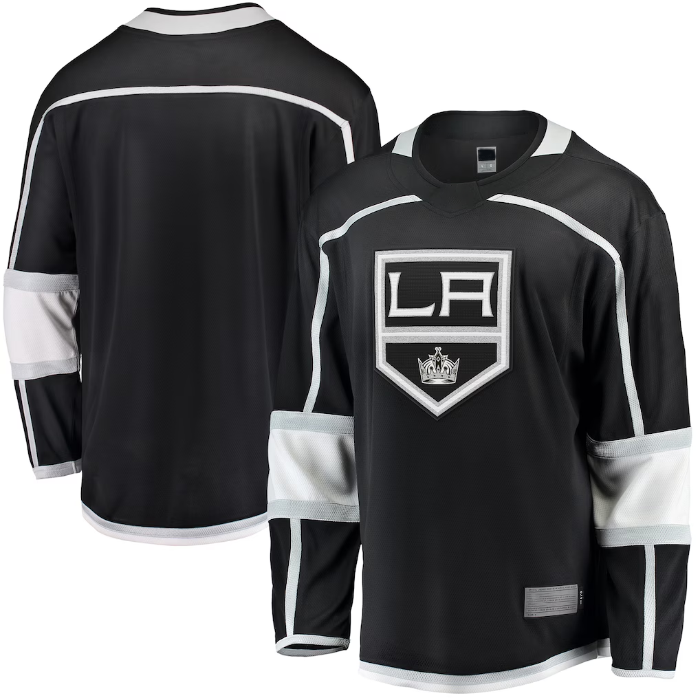 Elroe LA.Kings Black Home Breakaway Jerseys