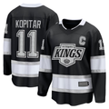 Elroe LA.Kings #11 Anze Kopitar Black Home Premier Breakaway Player Jerseys
