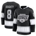 Elroe LA.Kings #8 Drew Doughty Black Home Premium Jerseys