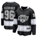 Elroe LA.Kings #96 Andrei Kuzmenko Black Home Breakaway Jerseys