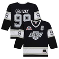 Elroe LA.Kings #99 Wayne Gretzky Black 1992-93 Power Play Jerseys