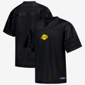 Elroe LA.Lakers Black Courtside Football Stitched Jerseys