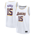 Elroe LA.Lakers #15 Austin Reaves White Fast Break Replica Player Stitched Jerseys - Association Edition