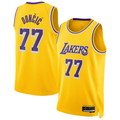 Elroe LA.Lakers #77 Luka Doncic Dri-Fit Swingman Stitched Jerseys