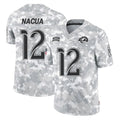Elroe LA.Rams #12 Puka Nacua Player Arctic Camo Salute To Service Limited Game Stitched Jerseys
