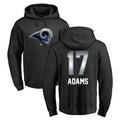Elroe LA.Rams #17 Davante Adams Player Black Pullover Hoodie Limited Game Stitched Jerseys
