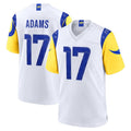 Elroe LA.Rams #17 Davante Adams Player White Limited Home Game Stitched Jerseys