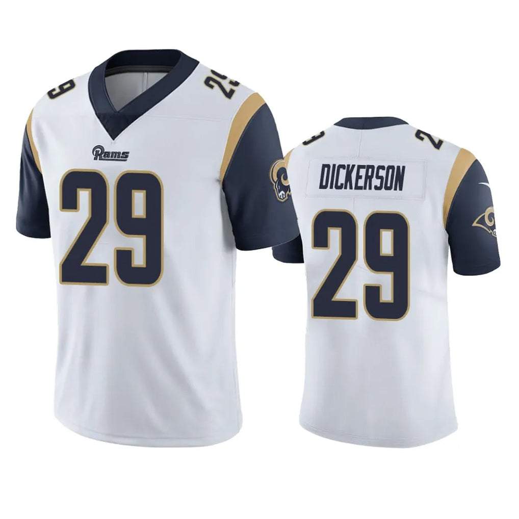 Elroe LA.Rams #29 Eric Dickerson Player White Limited Vapor Untouchable Stitched Jerseys