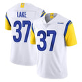 Elroe LA.Rams #37 Quentin Lake Player White Limited Vapor Untouchable Home Game Stitched Jerseys