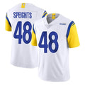 Elroe LA.Rams #48 Omar Speights Player White Limited Vapor Untouchable Home Game Stitched Jerseys