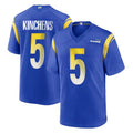 Elroe LA.Rams #5 Kamren Kinchens Player Royal Home Game Stitched Jerseys