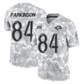 Elroe LA.Rams #84 Colby Parkinson Player Arctic Camo Salute To Service Limited Game Stitched Jerseys