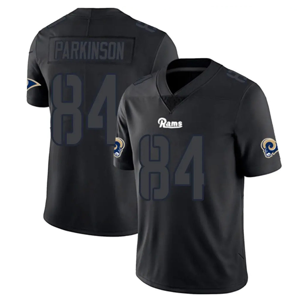 Elroe LA.Rams #84 Colby Parkinson Player Black Impact Limited Home Game Stitched Jerseys