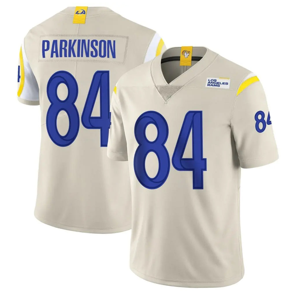 Elroe LA.Rams #84 Colby Parkinson Player Bone Limited Vapor Home Game Stitched Jerseys