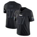 Elroe LA.Rams #97 Poona Ford Player Black Impact Limited Home Game Stitched Jerseys