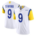 Elroe LA.Rams #9 Matthew Stafford Player White Limited Vapor Untouchable Home Game Stitched Jerseys