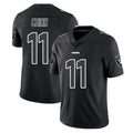 Elroe LV.Raiders #11 Jeremy Chinn Player Black Limited Black Impact Home Game Stitched Jerseys