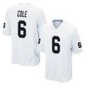 Elroe LV.Raiders #6 A.J. Cole Player White Home Game Stitched Jerseys
