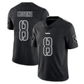Elroe LV.Raiders #8 Kirk Cousins Player Black Limited Black Impact Home Game Stitched Jerseys