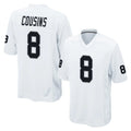 Elroe LV.Raiders #8 Kirk Cousins Player White Home Game Stitched Jerseys