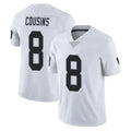Elroe LV.Raiders #8 Kirk Cousins Player White Limited Vapor Untouchable Home Game Stitched Jerseys
