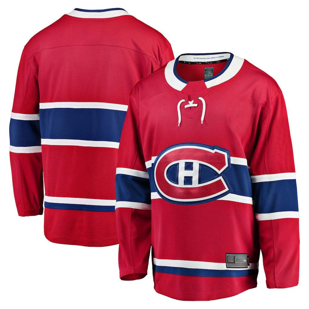 Elroe M.Canadiens Red Breakaway Home Jerseys