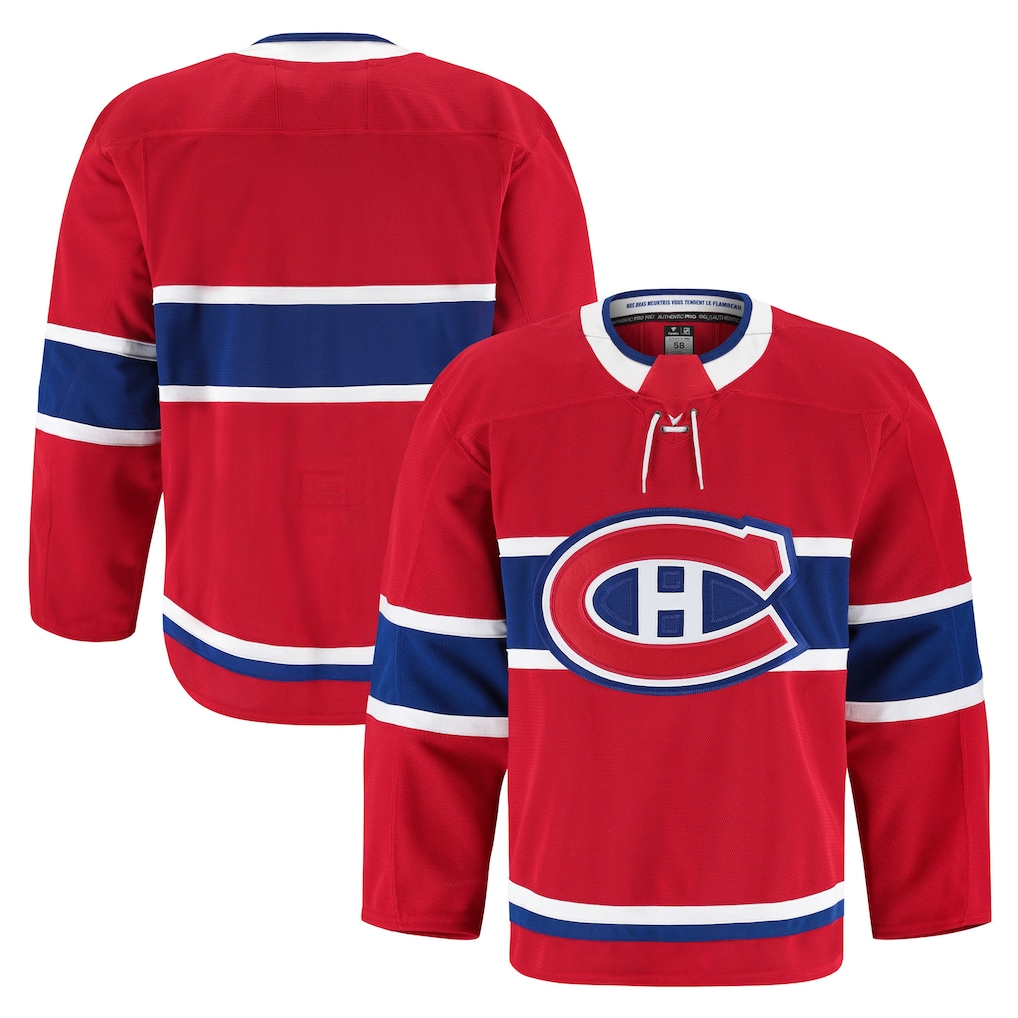 Elroe M.Canadiens Red Home Authentic Pro Jerseys
