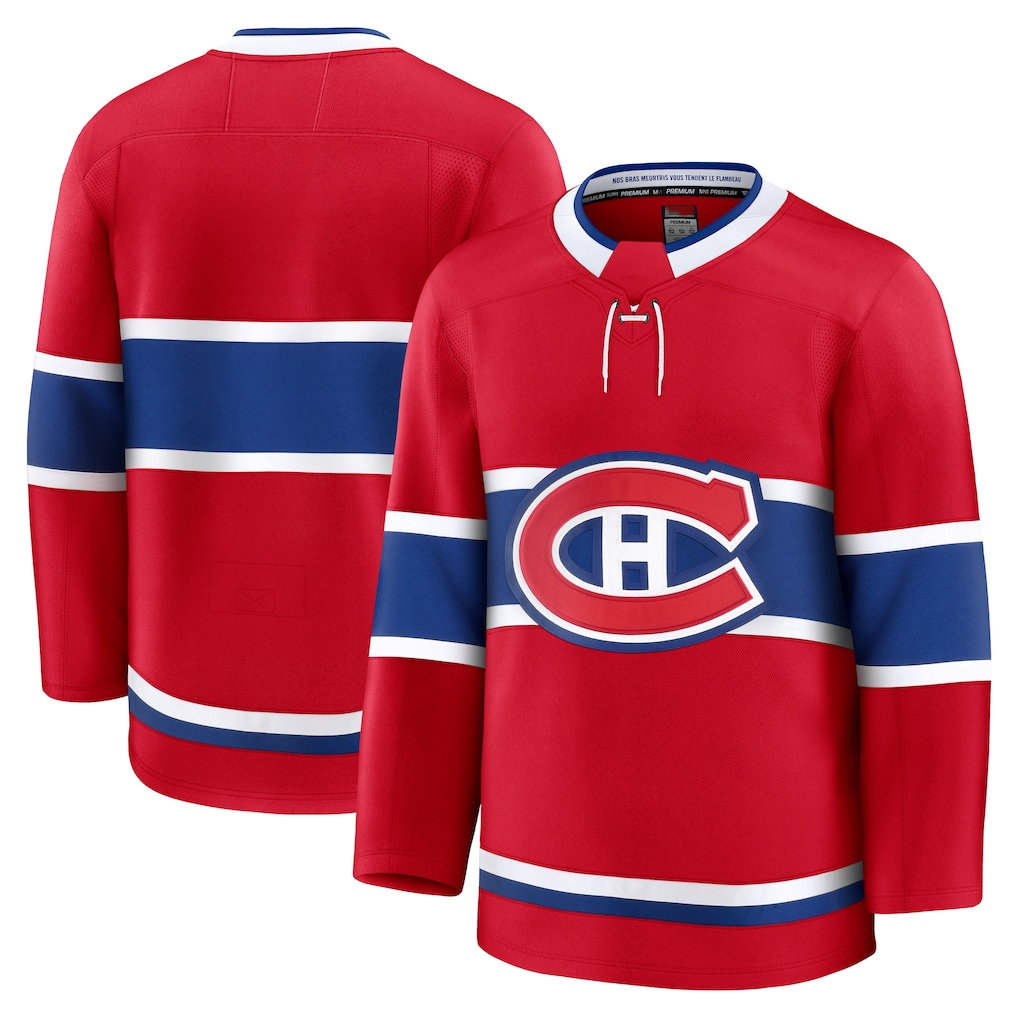 Elroe M.Canadiens Red Home Premium Jerseys