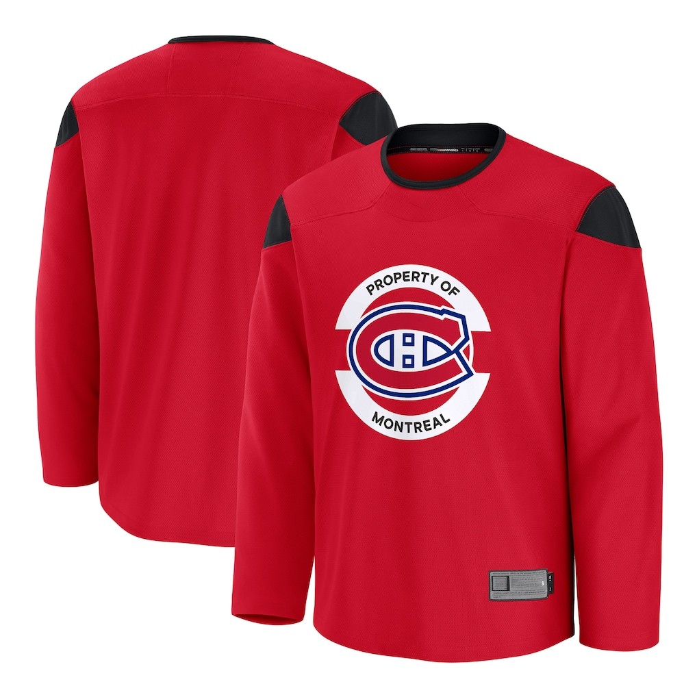 Elroe M.Canadiens Red Practice Jerseys