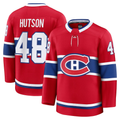 Elroe M.Canadiens #48 Lane Hutson Red Home Premium Jerseys