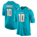 Elroe M.Dolphins #10 Jacob Rodriguez Player Aqua Home Game Stitched Jerseys
