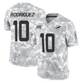 Elroe M.Dolphins #10 Jacob Rodriguez Player Arctic Camo Salute To Service Limited Game Stitched Jerseys