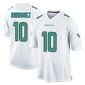 Elroe M.Dolphins #10 Jacob Rodriguez Player White Home Game Stitched Jerseys