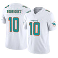 Elroe M.Dolphins #10 Jacob Rodriguez Player White Limited Vapor F.U.S.E. Home Game Stitched Jerseys