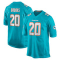 Elroe M.Dolphins #20 Jordyn Brooks Player Aqua Home Game Stitched Jerseys