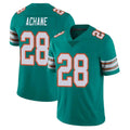 Elroe M.Dolphins #28 De'Von Achane Player Aqua Limited Alternate Vapor Untouchable Home Game Stitched Jerseys