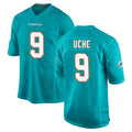 Elroe M.Dolphins #9 Joshua Uche Player Aqua Home Game Stitched Jerseys