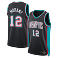 Elroe M.Grizzlies #12 Ja Morant Black Swingman Stitched Jerseys- Classic Edition