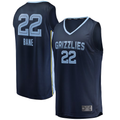 Elroe M.Grizzlies #22 Desmond Bane Navy Fast Break Replica Stitched Jerseys- Icon Edition
