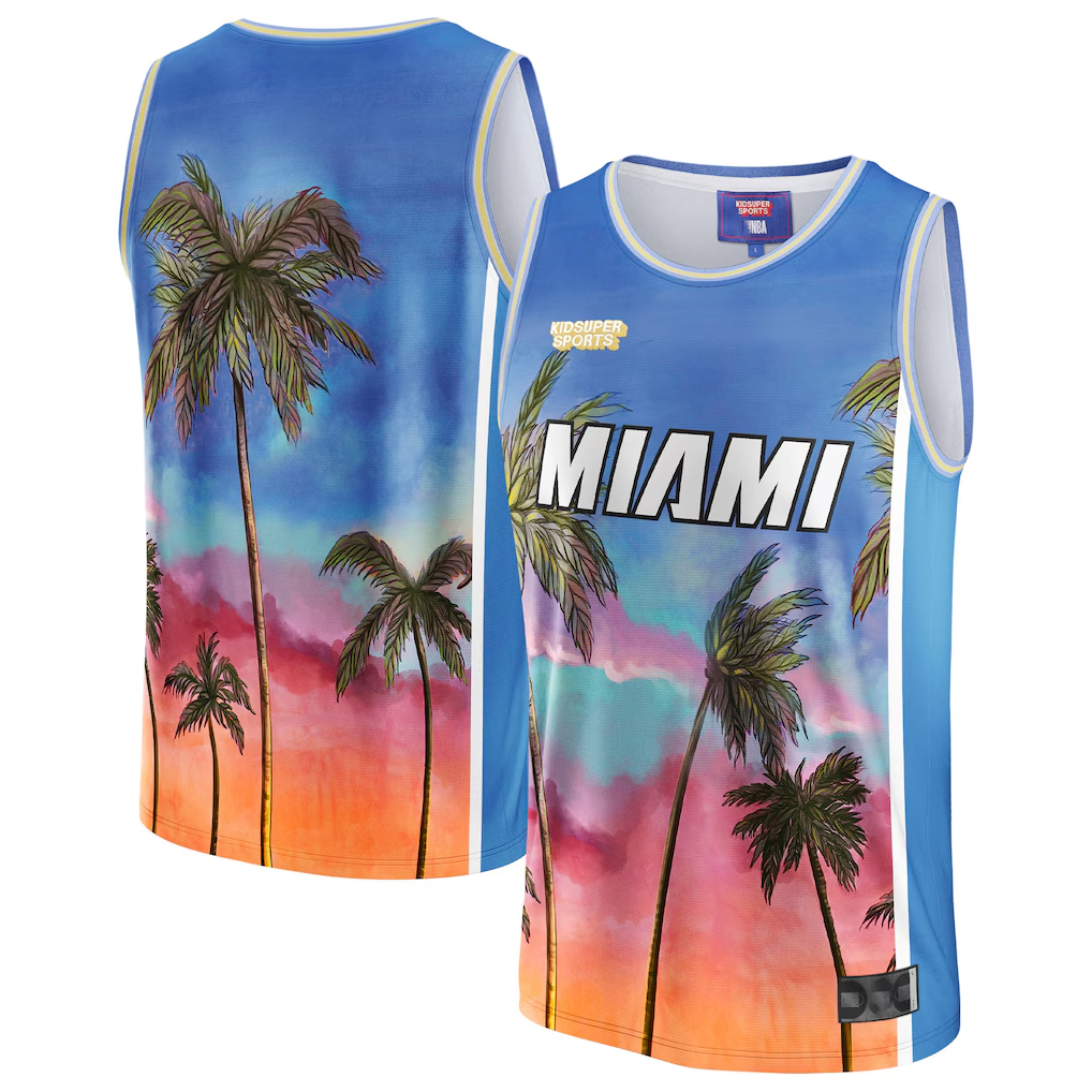 Elroe M.Heat & KidSuper Studios by Blue Hometown Jerseys