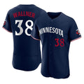 Elroe M.Twins #38 Matt Wallner Player Navy Replica Home Limited Elite Stitched Jerseys