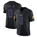 Elroe MN.Vikings #0 Ivan Pace Jr. Player Black Impact LImited Home Game Stitched Jerseys