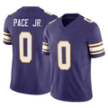 Elroe MN.Vikings #0 Ivan Pace Jr. Player Purple Limited Classic Vapor F.U.S.E. Home Game Stitched Jerseys