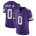 Elroe MN.Vikings #0 Ivan Pace Jr. Player Purple Limited Vapor Untouchable Home Game Stitched Jerseys