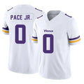 Elroe MN.Vikings #0 Ivan Pace Jr. Player White Limited Vapor F.U.S.E. Home Game Stitched Jerseys