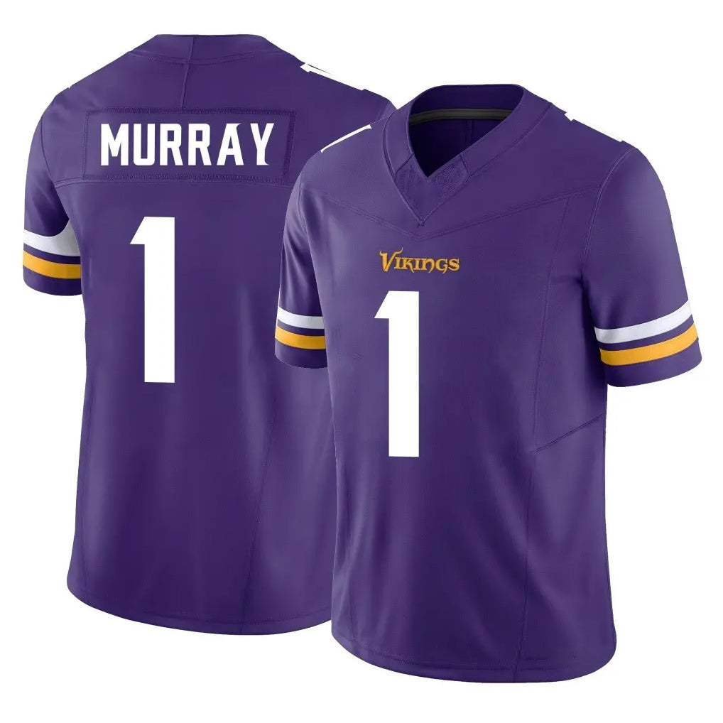 Elroe MN.Vikings #1 Kyler Murray Player Purple Limited Vapor F.U.S.E. Home Game Stitched Jerseys