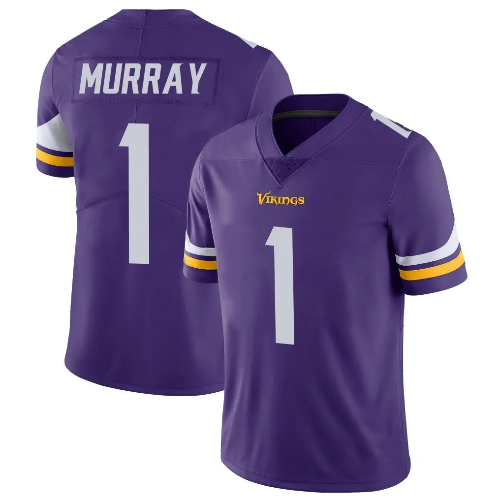 Elroe MN.Vikings #1 Kyler Murray Player Purple Limited Vapor Untouchable Home Game Stitched Jerseys