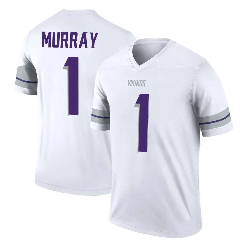 Elroe MN.Vikings #1 Kyler Murray Player White Alternate Legend Home Game Stitched Jerseys