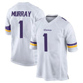 Elroe MN.Vikings #1 Kyler Murray Player White Home Game Stitched Jerseys